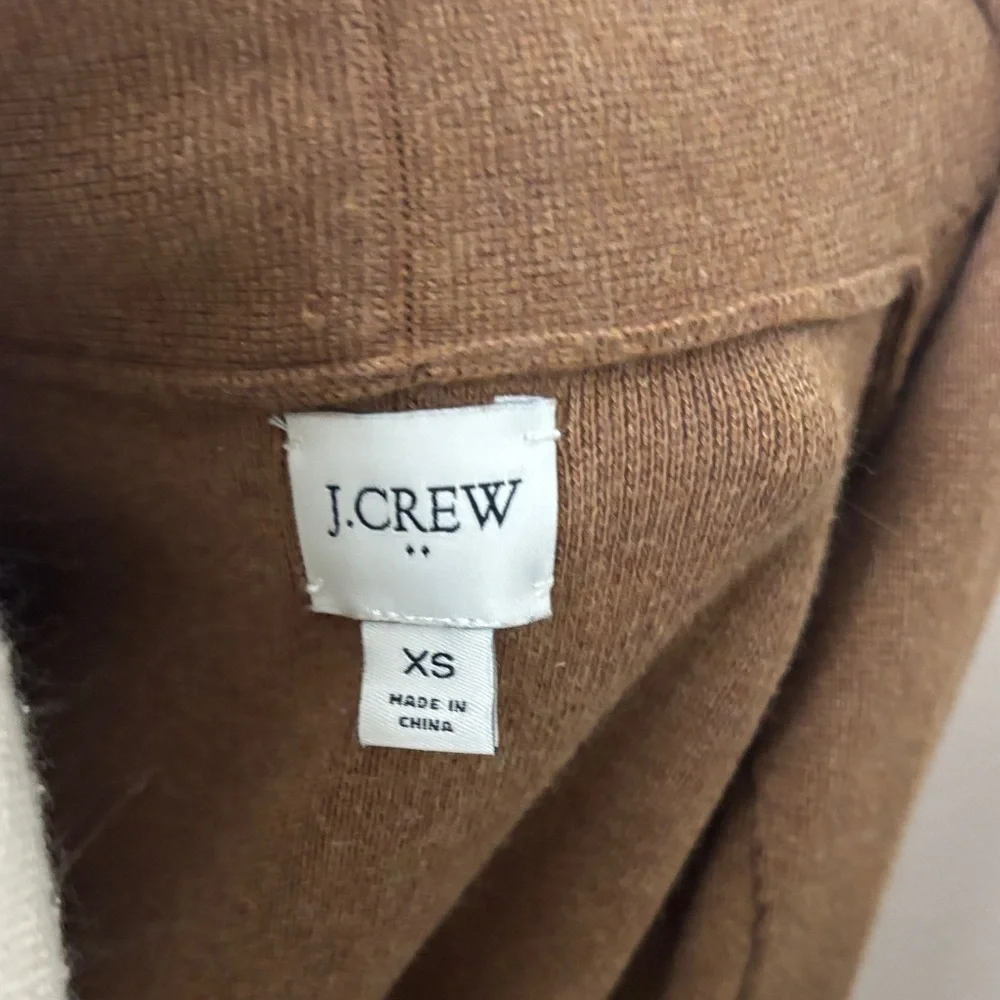 J. Crew Women's Brown Open Front Blazer